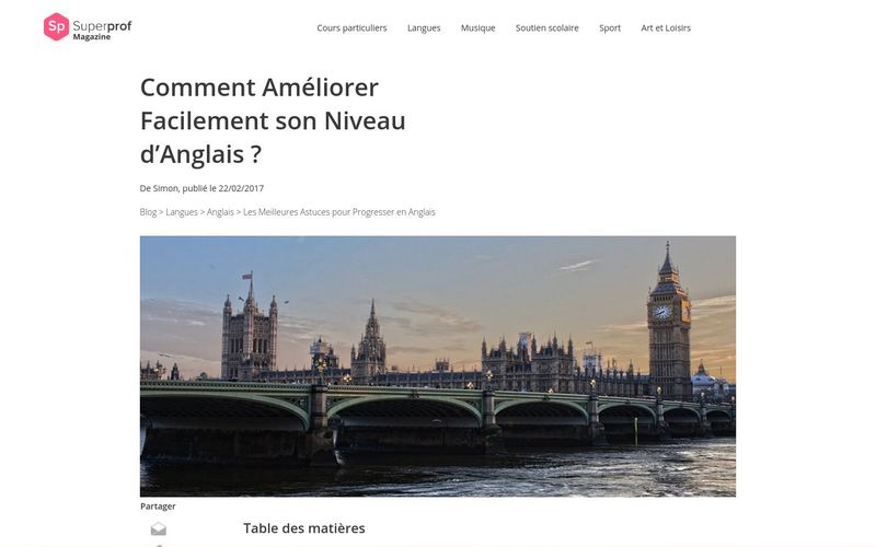 Super prof : les meilleures astuces pour progresser en anglais